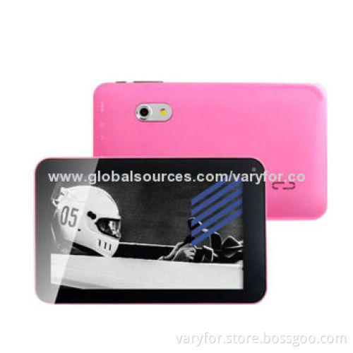 7-inch Android Dual Core Tablet PC, 800x480 Pixels 5-point Capacitive Touchscreen with Cheap Price